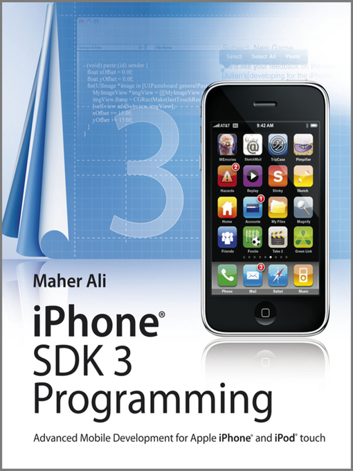 Title details for iPhone SDK 3 Programming by Maher Ali - Available